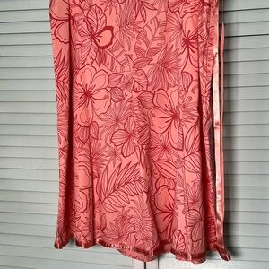 Floral Pink and Red Skirt